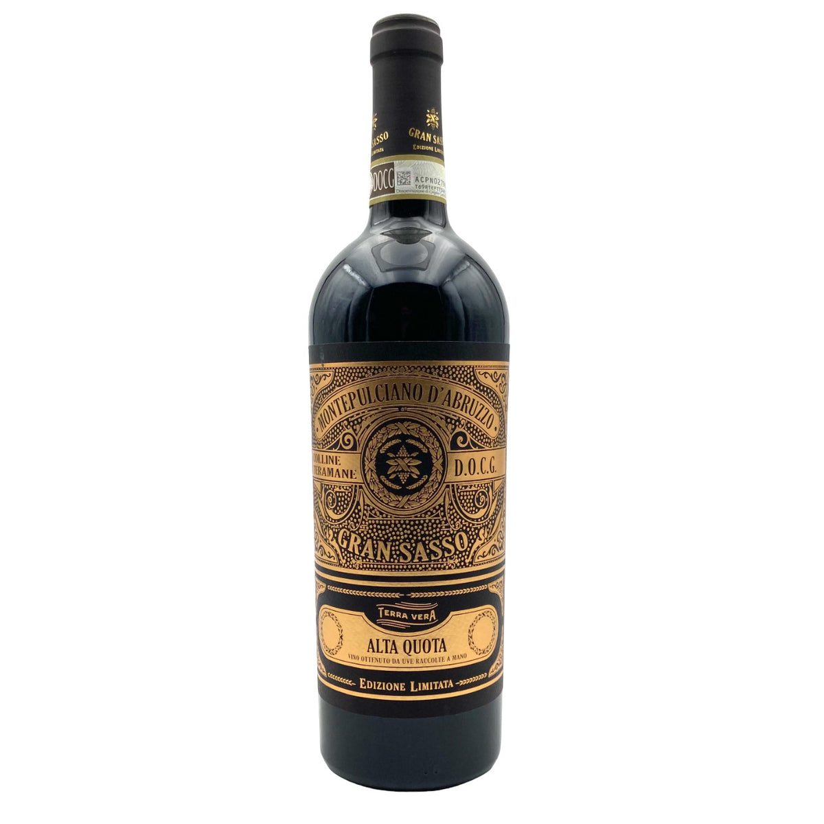 capture du vin Alta Quota Montepulciano d’Abruzzo Gran Sasso
