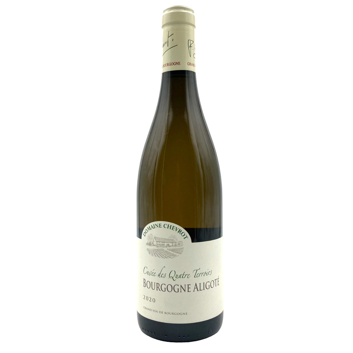 photos du vin Bourgogne Aligoté Cuvée des Quatre Terroirs Domaine Chevrot