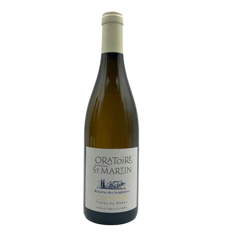 Cairanne Blanc Réserve des Seigneurs 2021 Domaine Oratoire Saint-Martin