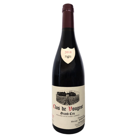 Clos de Vougeot Grand Cru 2018 Henri Rebourseau