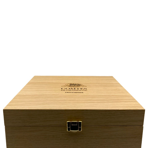 Coffret Comtes de Champagne 2013 Blanc de Blancs Grand Cru Taittinger