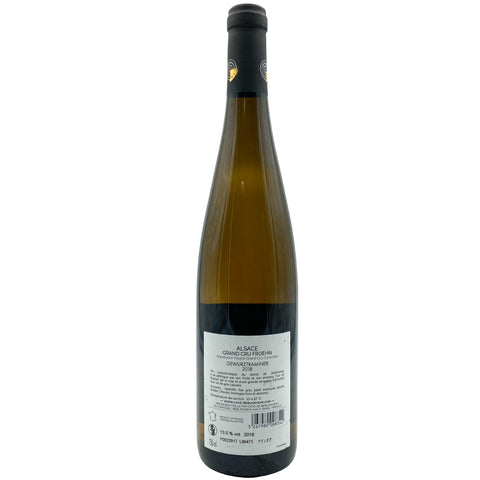 Gewurztraminer Grand Cru Froehn 2018 Cave de Beblenheim