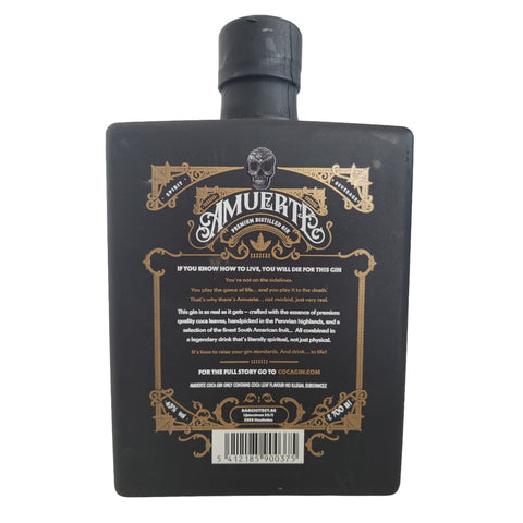 Amuerte Gin Coca Leaf Black Edition