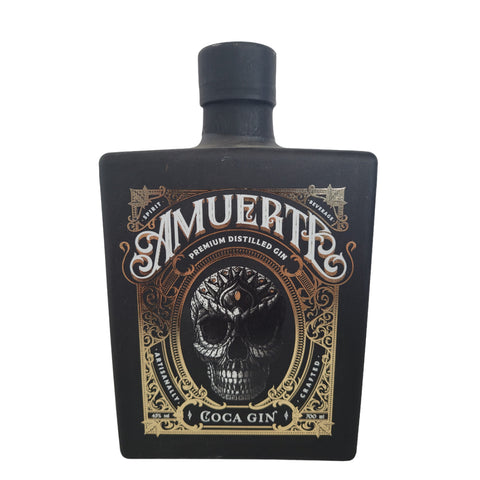 Amuerte Gin Coca Leaf Black Edition