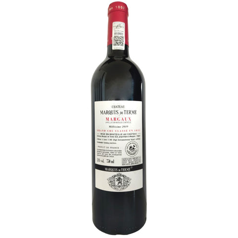 Château Marquis de Terme Margaux 2019 Grand Cru Classé