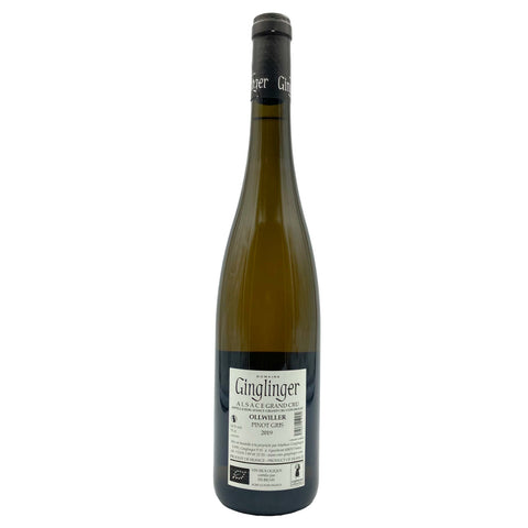 Pinot Gris Grand Cru Ollwiller 2019 Domaine Ginglinger