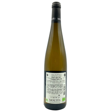 Pinot Gris Vendanges tardives 2018 Domaine Moltès