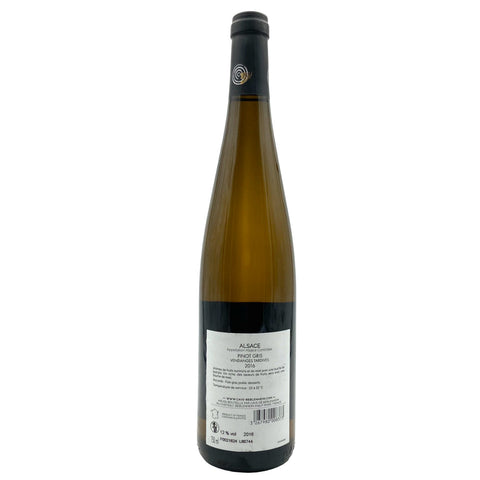 Pinot Gris Vendanges tardives 2017 Cave de Beblenheim