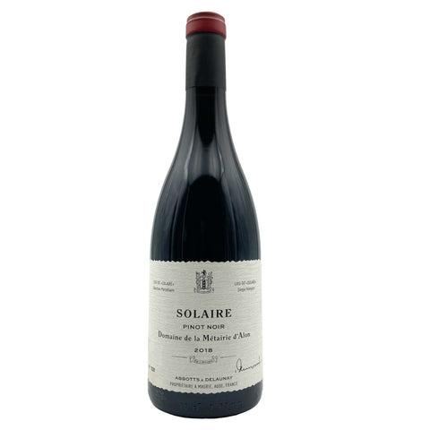 Pinot Noir Solaire 2018 Maison Abbotts & Delaunay